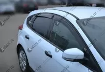 Дефлекторы боковых окон Ford Focus III Рестайлинг Седан (2014+)